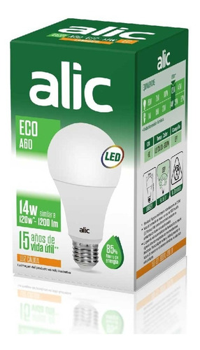 Pack X50 Lampara Led 14w Luz Fria Calida Foco E27 Mayorista