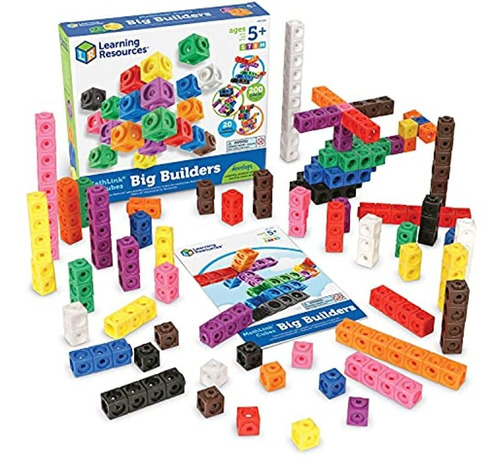 Recursos De Aprendizaje Mathlink Cubes Big Builders - Juego 