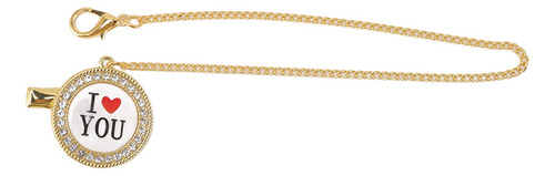 Chupete Infantil Baby Bling Con Diseño De «i Love You», Mode