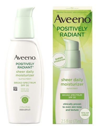 Aveeno Loción Hidratante Con Bloqueador Spf 30