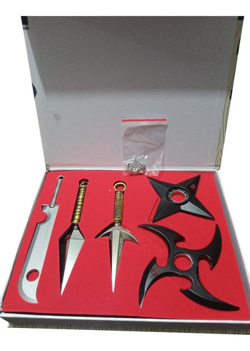 Set Naruto Armas Shuriken Colección