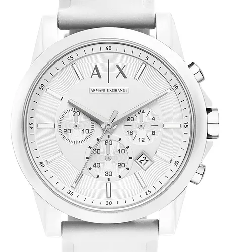Reloj armani exchange blanco sale