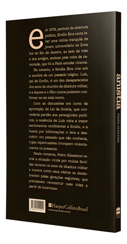 Anistia, de Sussekind, Pedro. Editorial HarperCollins, capa mole em português, 2022