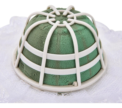 Suporte De Buquê De Casamento, Noiva Com Decoração Branco