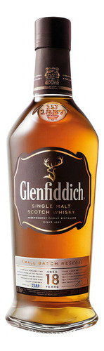 Glenfiddich Single Malt 18 Años escocés 750 mL
