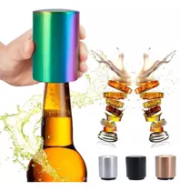 Comprar Abridor De Cerveza De Acero Inoxidable De 4 Piezas Con Adsor