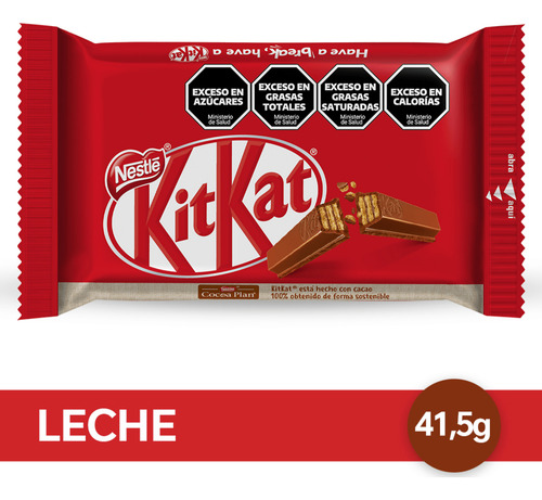 Oblea Kitkat 41.5grs Pack 6 Unidades