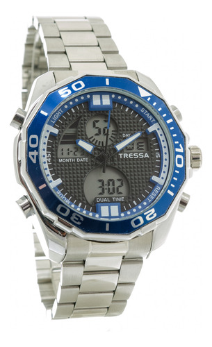 Reloj Hombre Tressa Rusher - Analógico Digital - Metal
