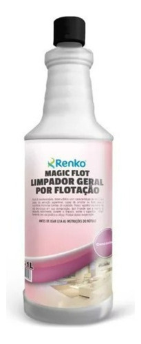 Magic Flot Detergente Limpador Estofados Carpetes Renko 1lts