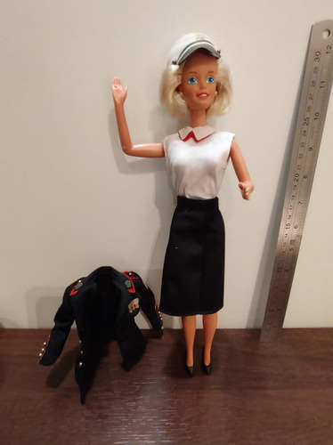 Boneca Barbie Marine Corps - Mattel - 1991 (Usado)