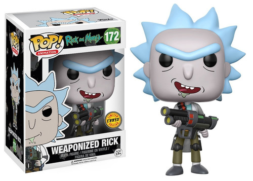 Funko Pop Animación Rick Y Morty Weaponized Rick (estilos Pu