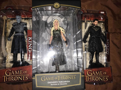 Game Of Thrones Mcfarlane Toys Jon Daenerys Jon Snow Set 3