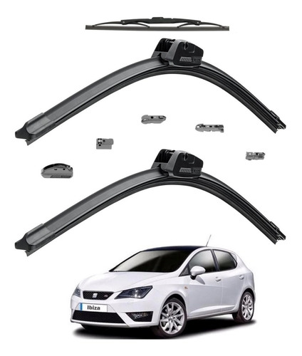 3 Plumas Limpiaparabrisas Bosch Seat Ibiza 2010 Al 2012