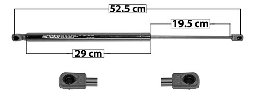 Amortiguador 5ta Pta P- Chevrolet Traverse Der/izq 2009 2010