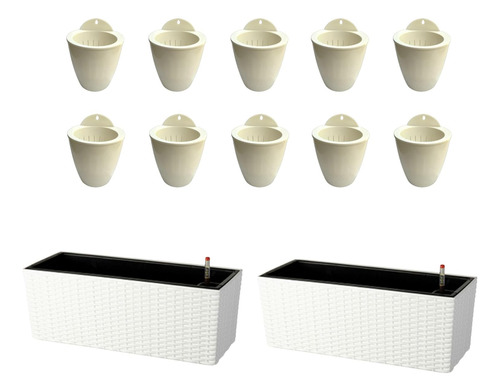 Macetas De Plástico De Riego Automático Con Soporte Para Col