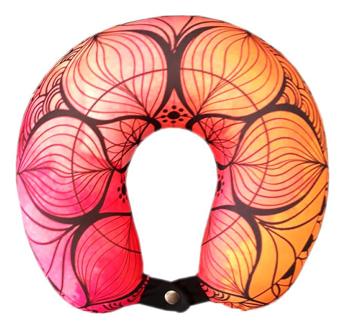Almohada De Viaje Viscoelastica Para Cuello Memory Relax