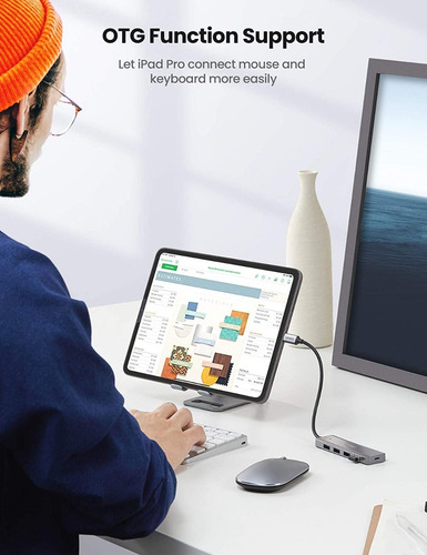 Imagen 6 de 9 de Hub Usb-c - 4 Port Usb 3.0 - Pc / Mac - Excelente Calidad