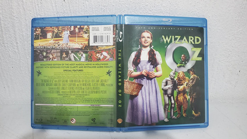 The Wizard Of Oz El Mago De Oz Blu Ray Importado