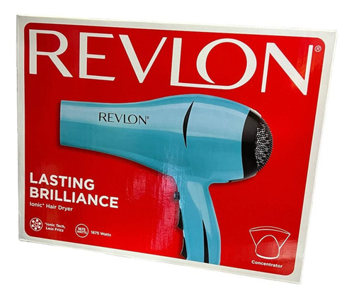 Secador De Cabello Profesional Revlon 1875w Refuerzo Volumen Color Verde