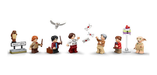 Imagem 5 de 6 de Lego Harry Potter - Rua Dos Alfeneiros, 4 - 75968 - Lego
