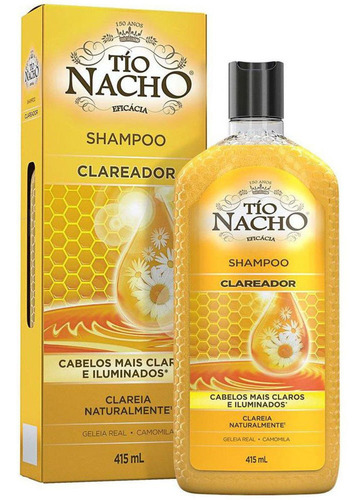 Shampoo Tio Nacho Antiqueda Clareador 415ml