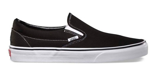 Tenis Vans Slip-on Black/white 0eyeblk Classics