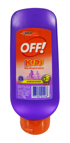 Repelente Off Kids Crema Repelente Insectos Niños 90 Gr X U