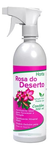 Fertilizante Spray Rosa Do Deserto 500ml 