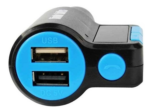 Imagen 6 de 6 de Transmisor Fm Bt Display E Indicador Tr019bc Link Bits Full