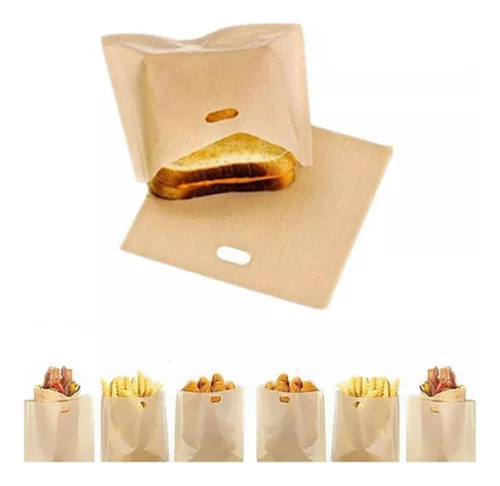 Bolsas Teflón Antiadherente Horno/tostadora 2pzs