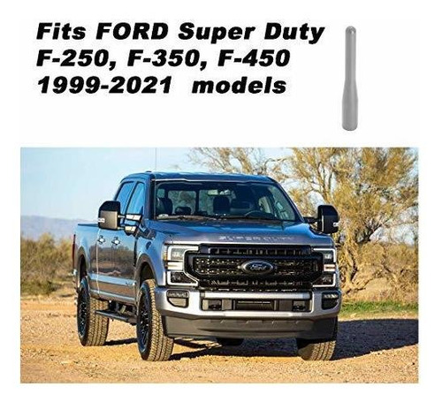 Antena Corta Para Ford Svt Raptor Piclups Trucks Solido