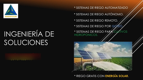 Diseño E Instalación De Sistemas De Riego Automatizado