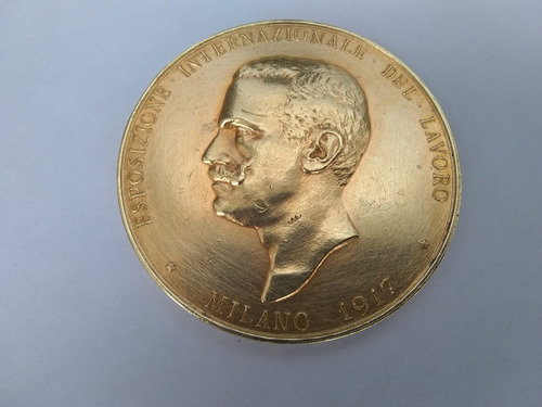 Medalla Esposizione Internazionale Del Laboro Milano 1917.