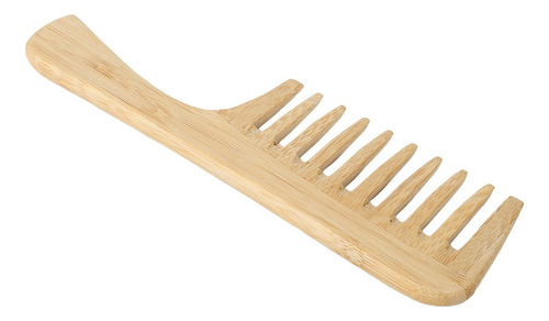 Peine De Dientes Anchos, Cepillo De Pelo Madera Para Hombre