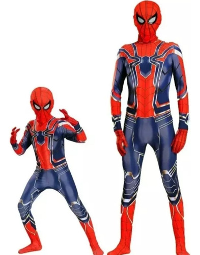 Niños Spiderman Mono Cosplay Miles Morales Medias Disfraz