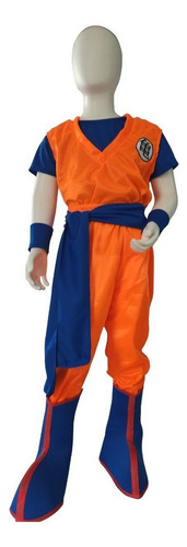 Disfraz Goku Tipo Dragon Ball Z Cosplay Kakaroto