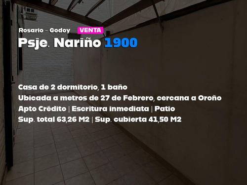Dto Dos Dormitorios Con Patio En Planta Baja.