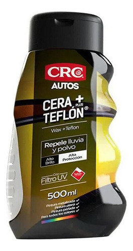 Cera Teflon 500 Ml Plus Automotriz Crc (10227435)