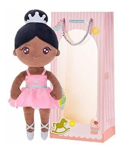 Baby Doll Girl Gifts Peluche Muñeca Afroamericana Ball...