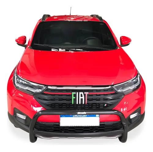 comprar Defensa En Caño Acero Carbono Fiat Strada 2021+ Negro