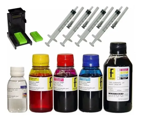 Kit Recarga Cartucho 122 Impressora 2050 1000 3050 2000 | Parcelamento ...
