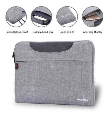 Imagen 5 de 7 de Bolso Protector Macbook / Notebook 13.3 Pulgadas 37x26