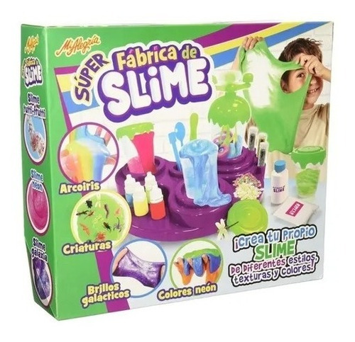 Super Fabrica De Slime Juguetes Mi Alegría Juegos De Mesa