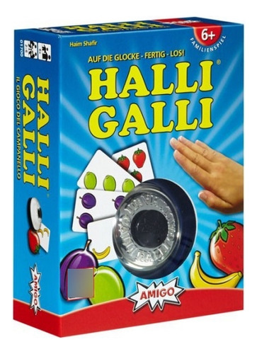 Juego De Mesa Halli Galli Rapidez Visual Familiar Niños