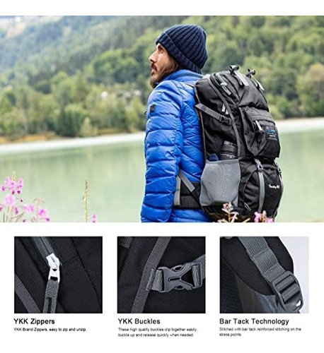 Mountaintop Mochila De Senderismo De 40 L Para Mujeres Y De