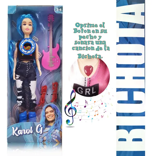 Muñecas Karol G Juguetes Figura Bichota Juguetería