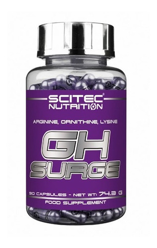 Gh-surge 90 Caps. Scitec Nutrition (hormona Del Crecimiento)