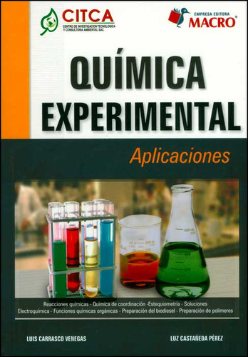 Química Experimental, De Luis Carrasco, Luz Castañeda. Editorial Marcombo, Tapa Blanda En Español