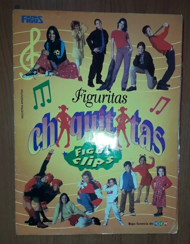 Álbum De Figuritas Chiquititas 117 Figuritas Año 1997