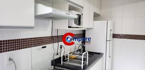 Apartamento Com 2 Dormitórios À Venda, 45 M² Por R$ 245.000,00 - Vila Rio De Janeiro - Guarulhos/sp - Ap8678